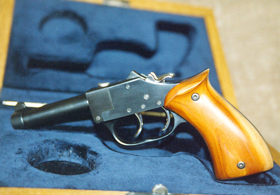 Dvouhlavňová pistole 4mm flobert